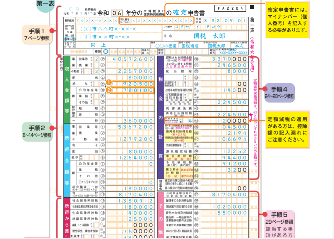 No988】令和6年分所得税確定申告の変更点について | 税理士法人